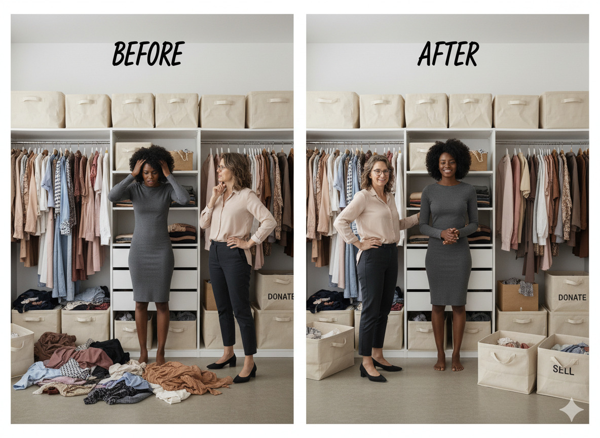 Wardrobe Edit & Organization